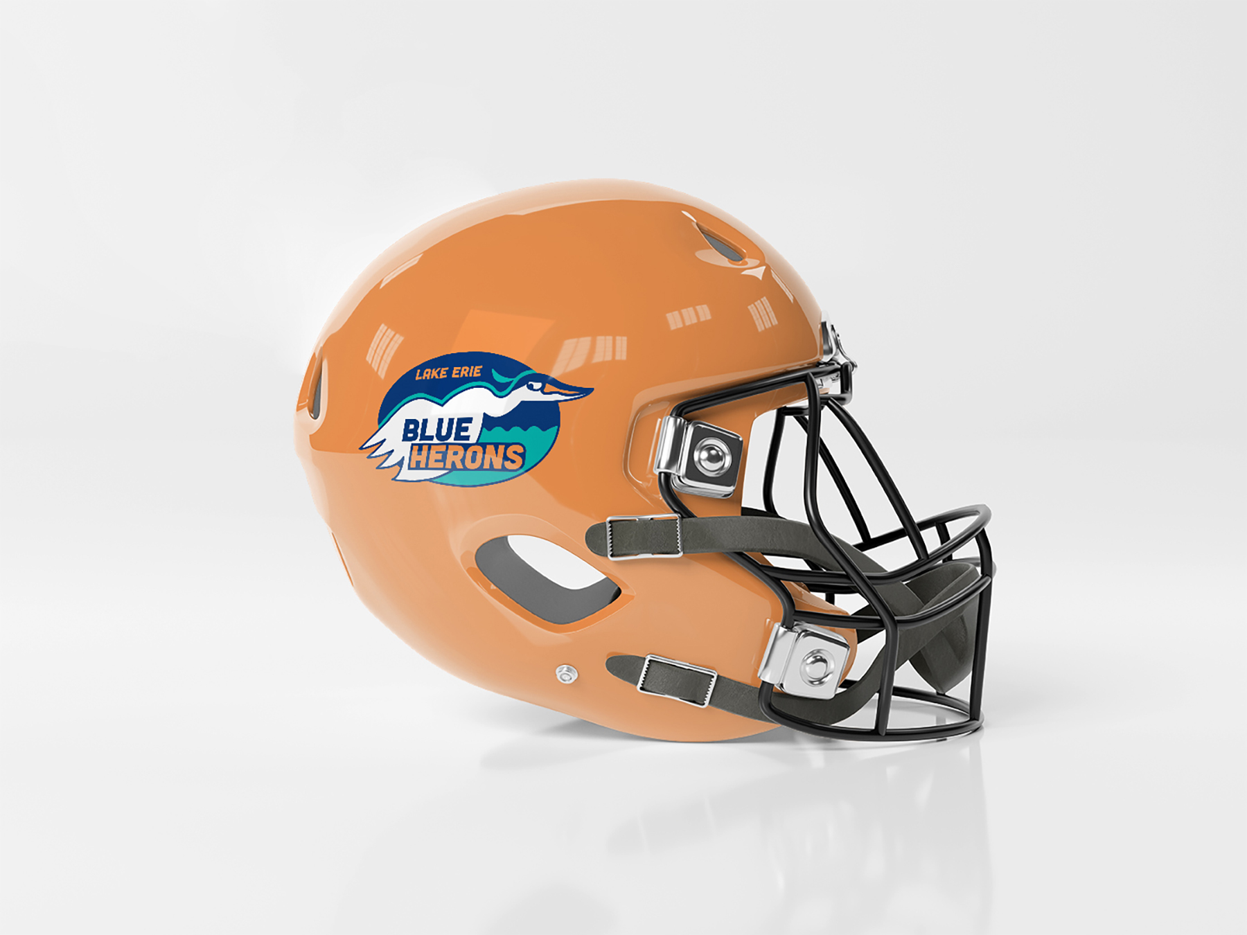Football Helmet with logo display