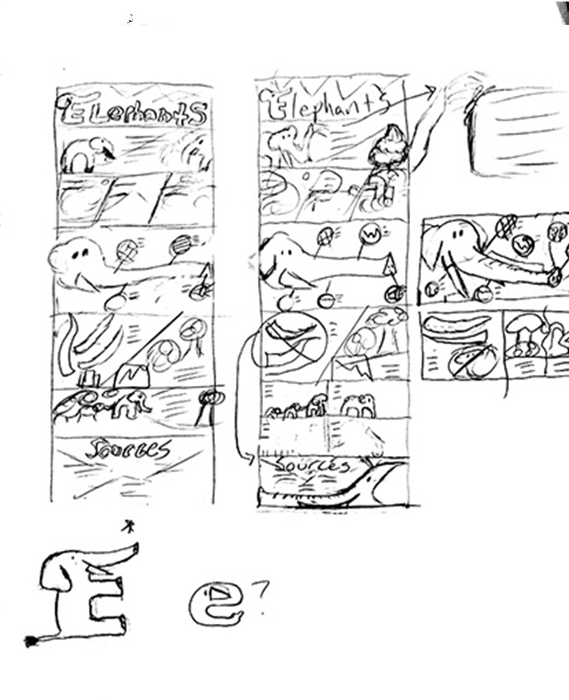 Infographic Concept and Sketches Continued